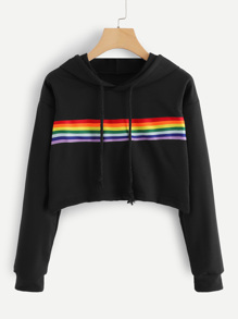 Rainbow Print Sweatshirt