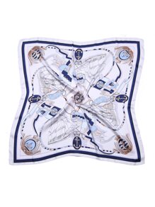 Ship Print Bandana