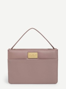 PU Shoulder Bag With Handle