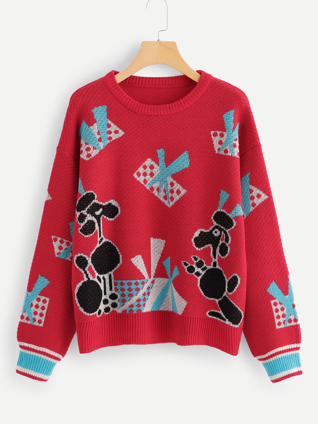 Свитер с капюшоном