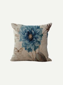 Flower Print Pillowcase