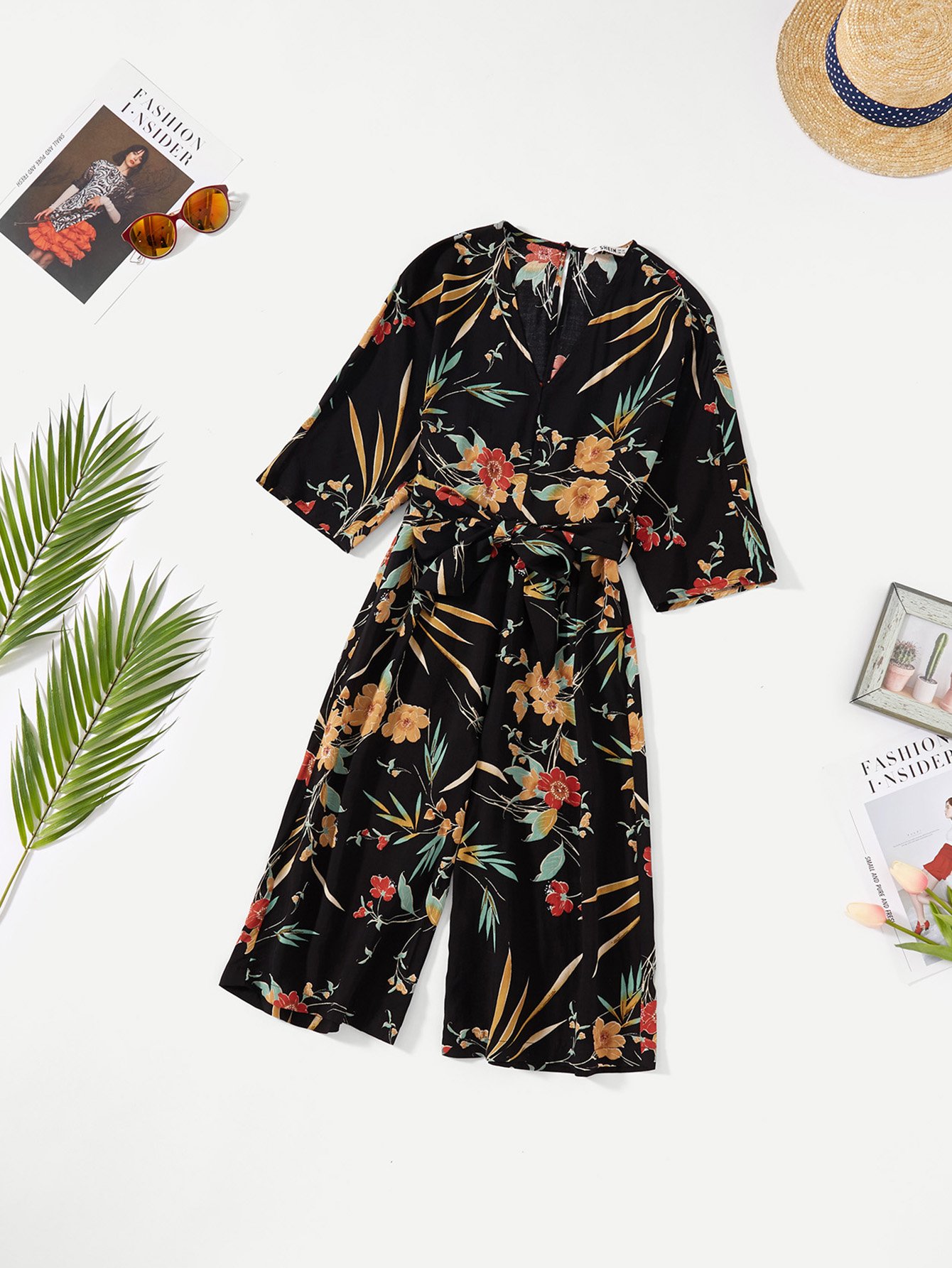 Широкий комбинезон для ног для девочек