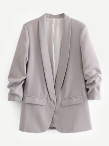 Shawl Collar Tailored Blazer