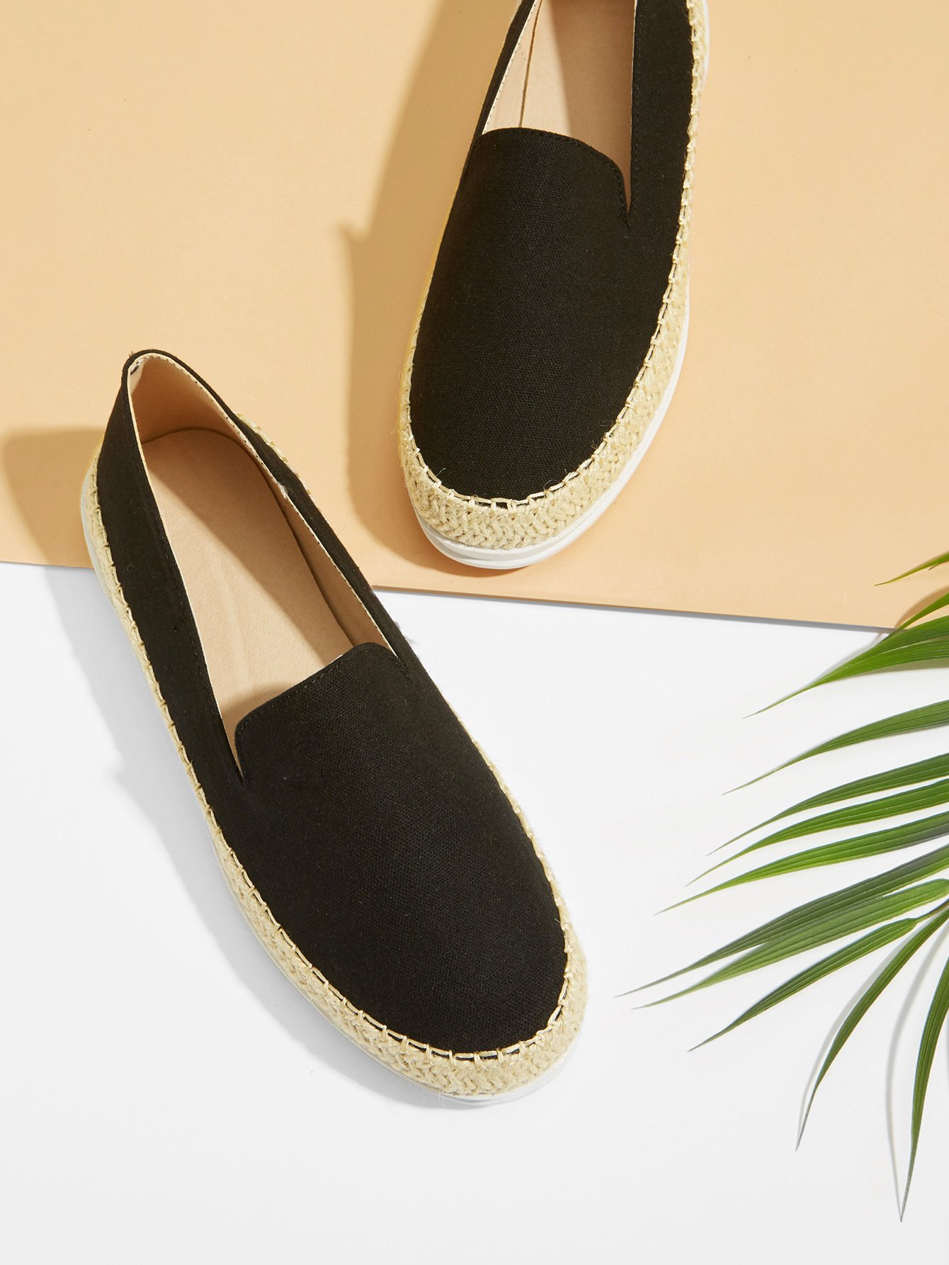 Espadrille Обувь на плоской подошве и с оплетенными оборками