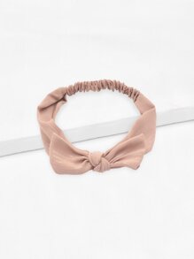 Bow Knot Striped Headband