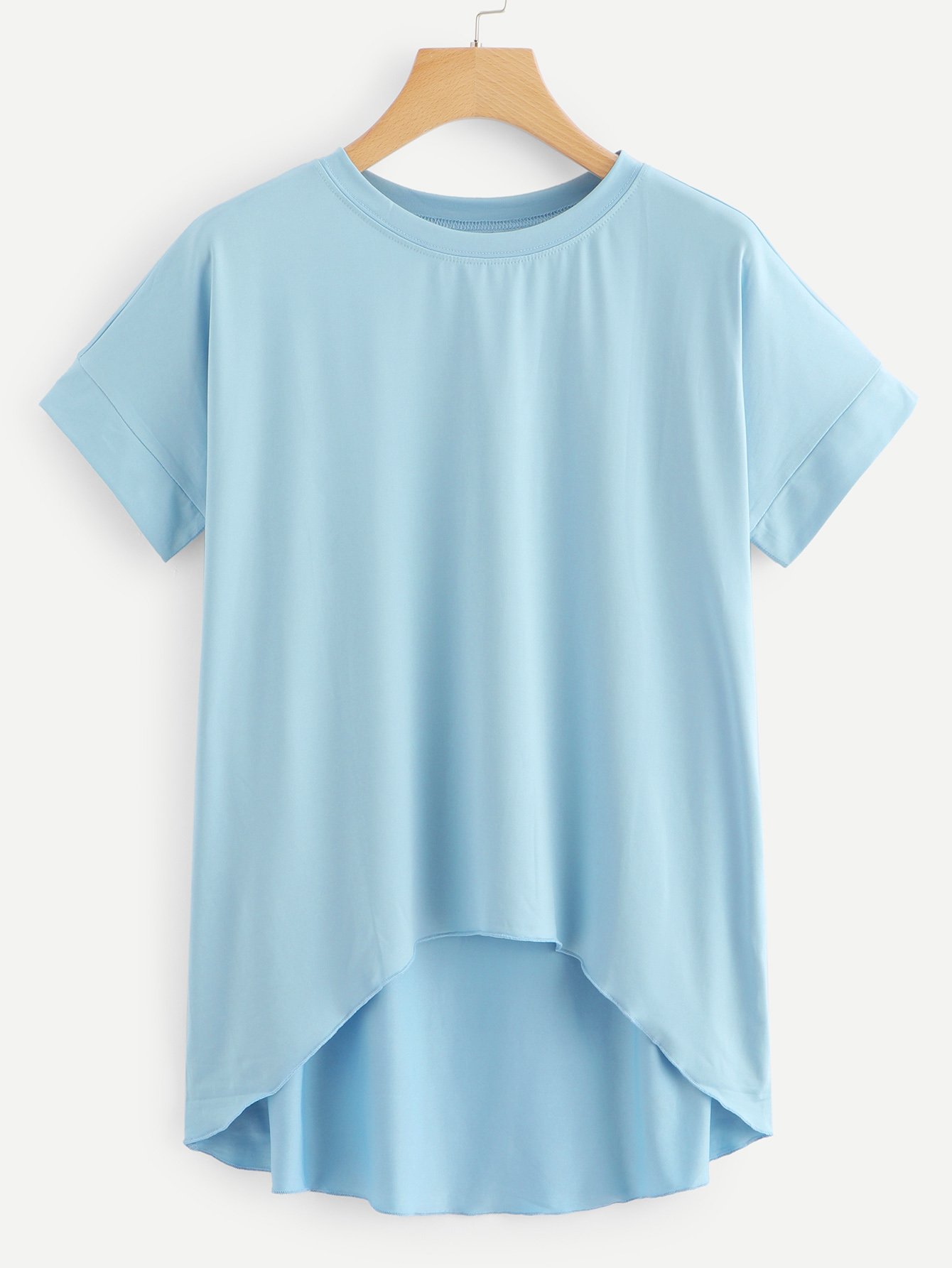Dip Hem Casual Tee