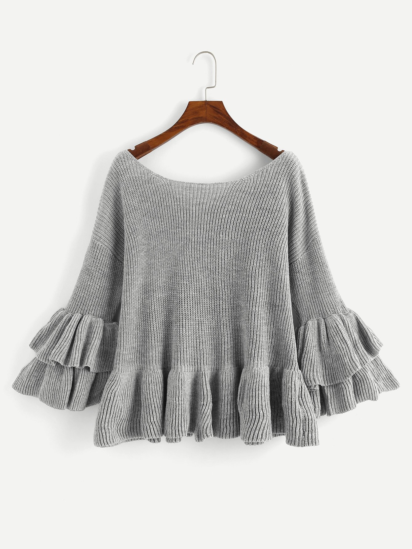 Многоуровневый свитер из свитера