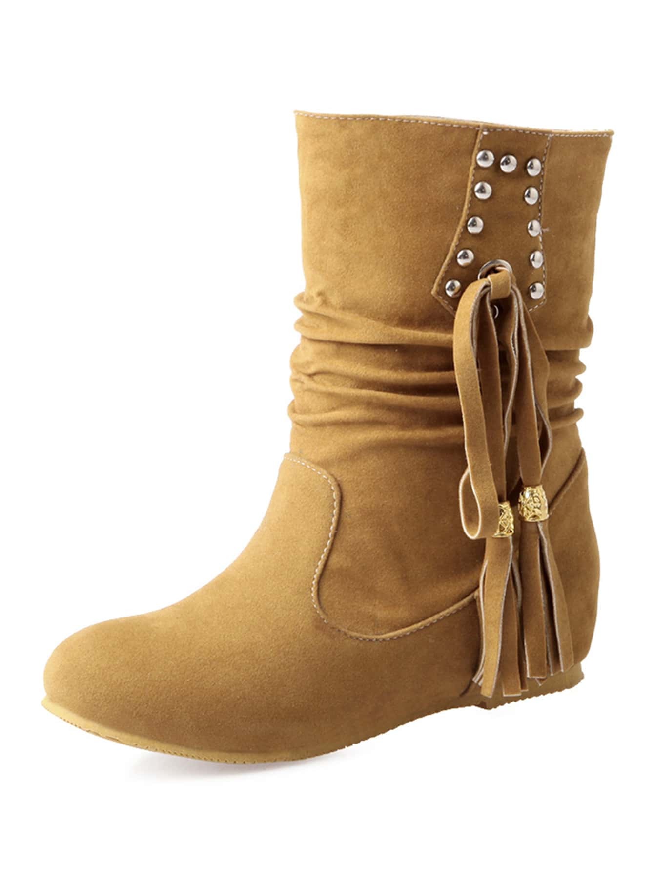 Коричневый Осенняя/зимняя обувь