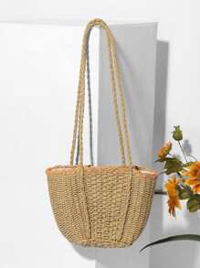 Straw Shoulder Bag