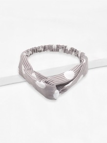 Girls Polka Dot & Striped Headband