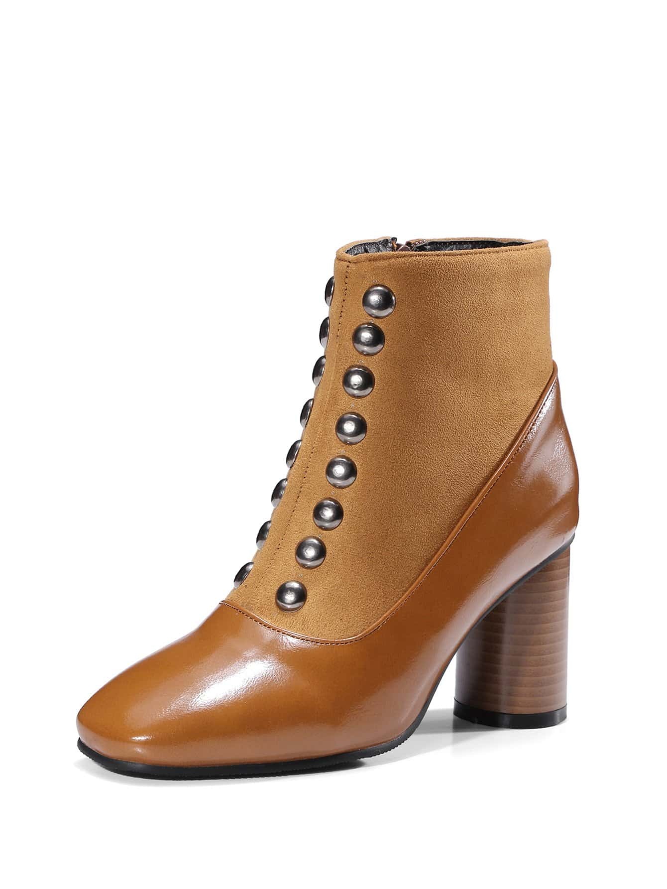 Коричневый Осенняя/зимняя обувь