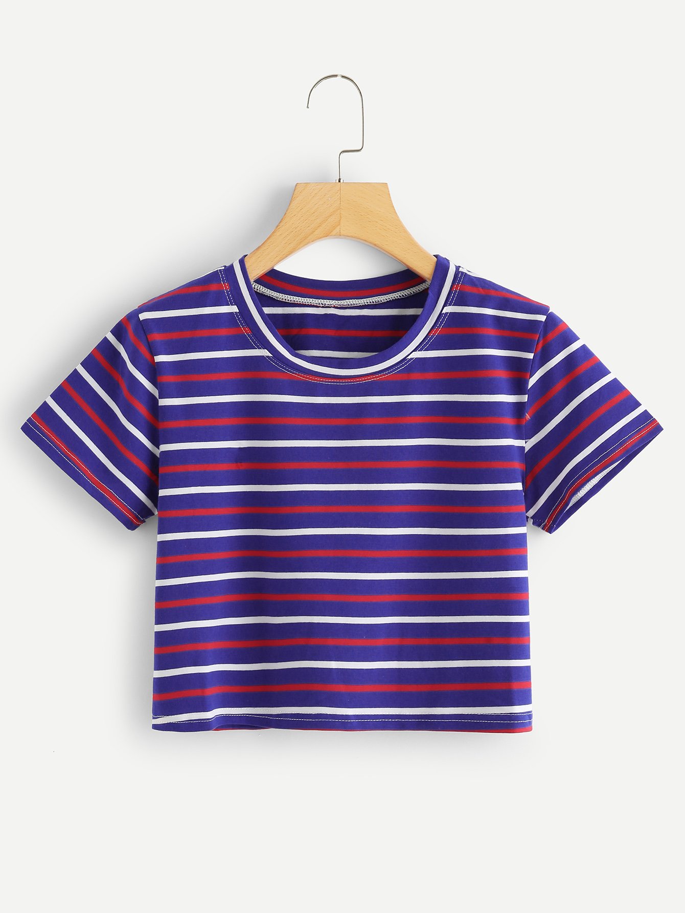 Contrast Striped Tee