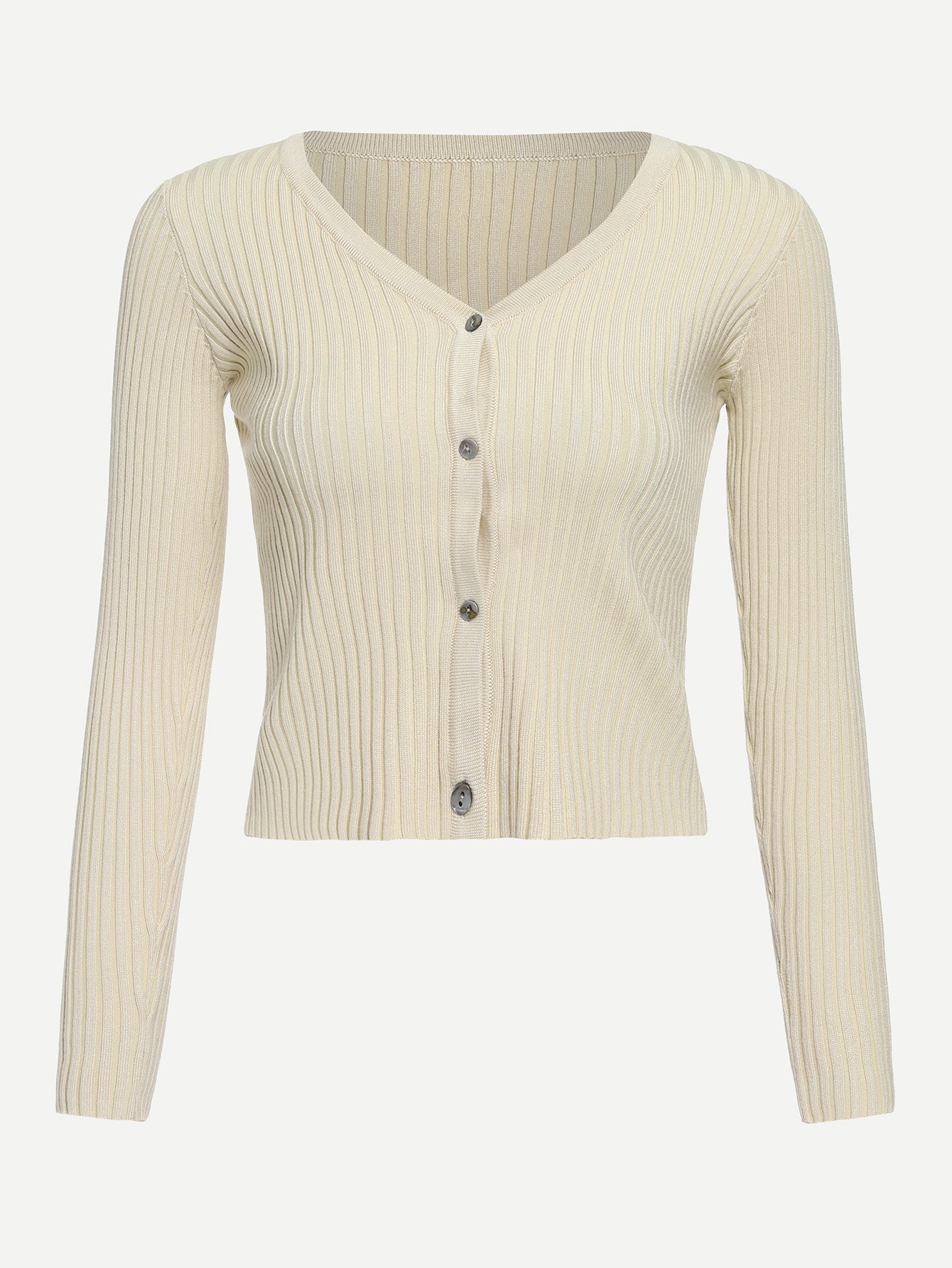 Трикотажный свитер на пуговицах