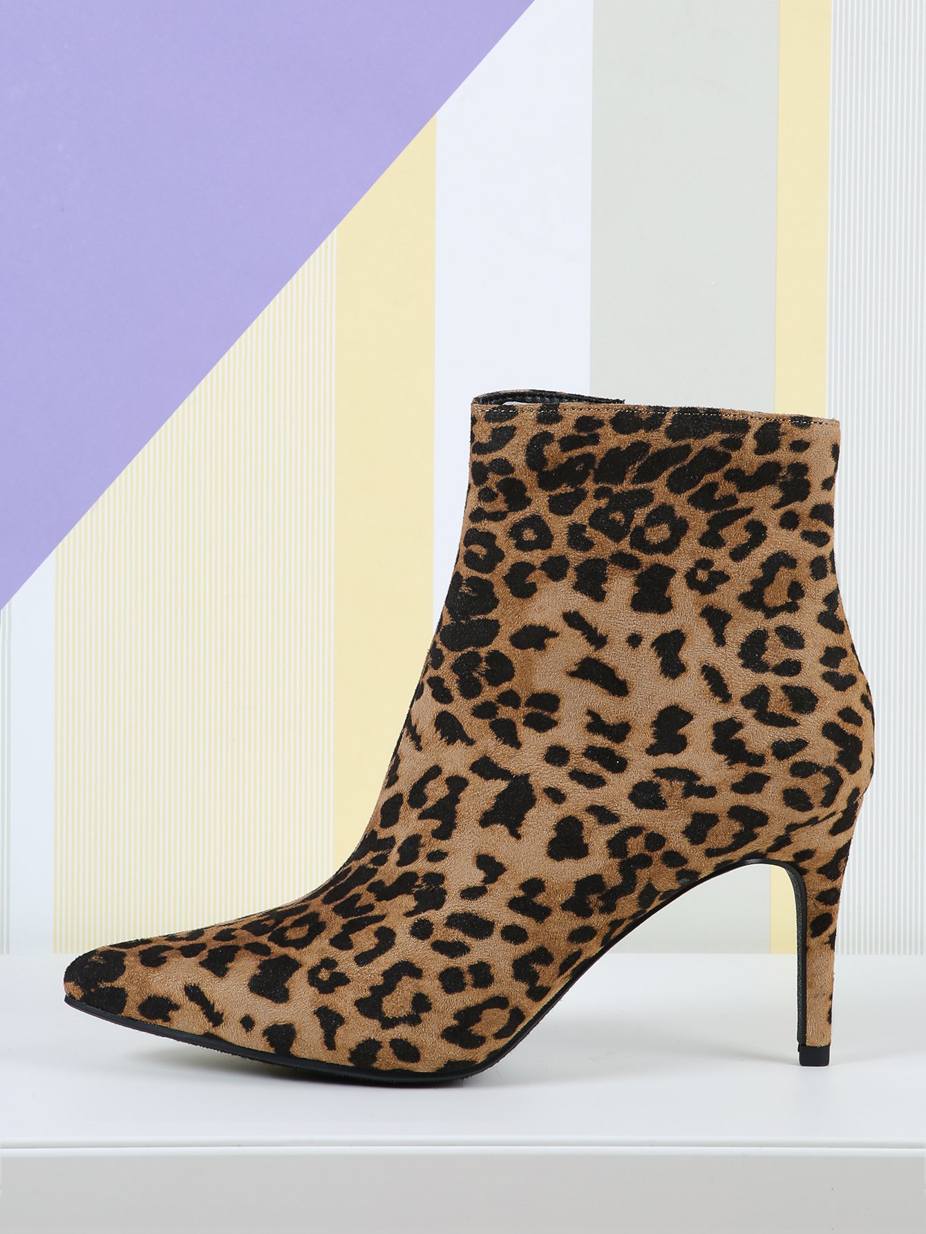 Острый носок Красочный Осенняя/зимняя обувь