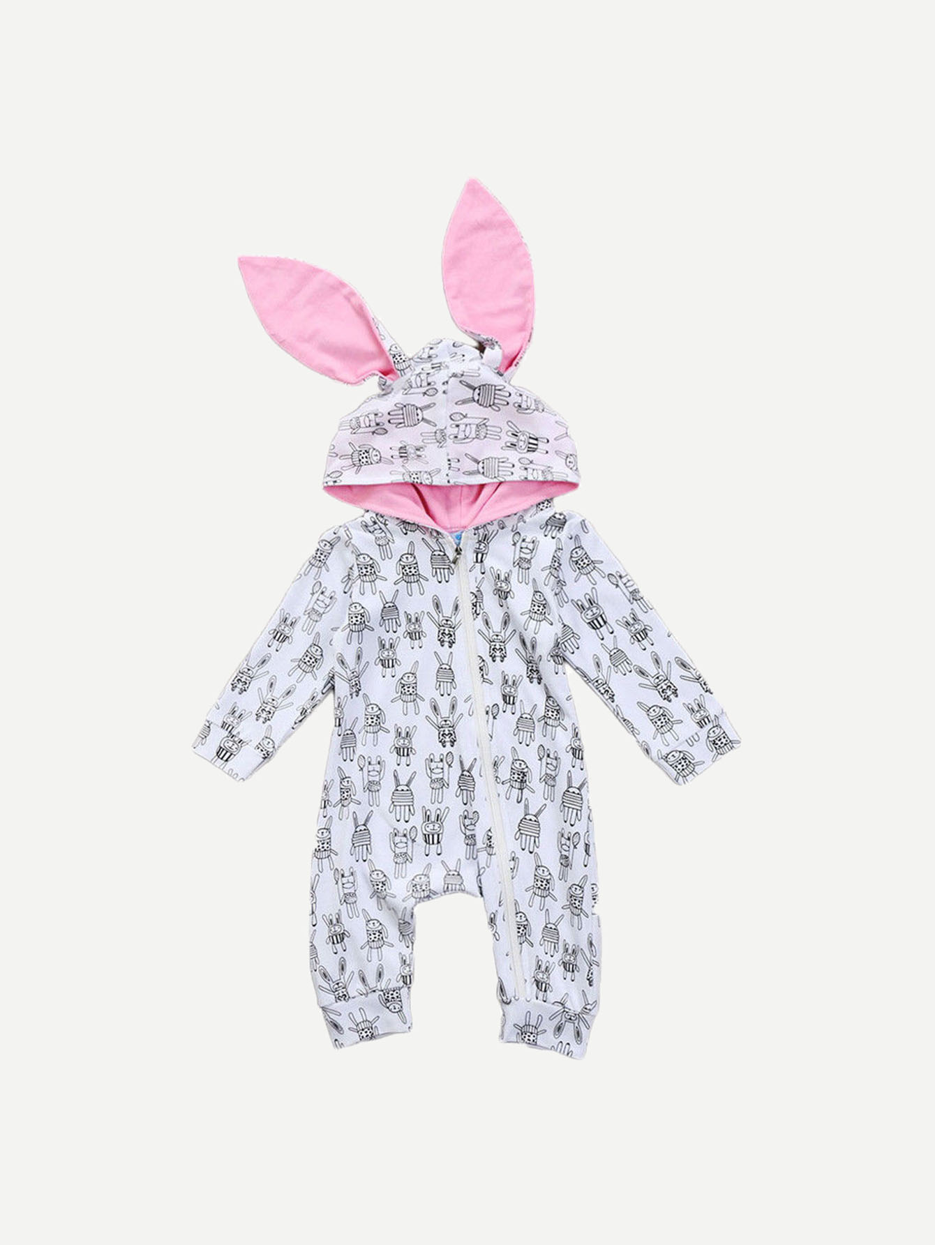 Girl Rabbit Jumpsuit