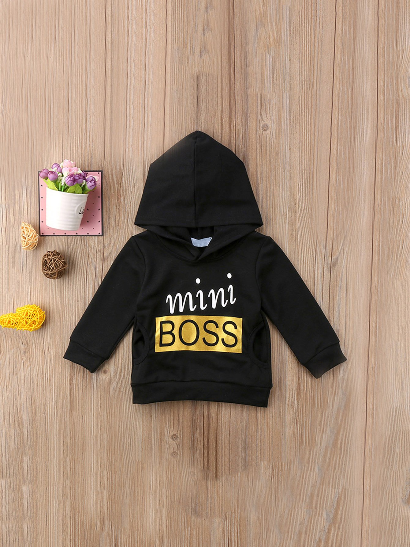 Boys Letter Print Sweatshirt
