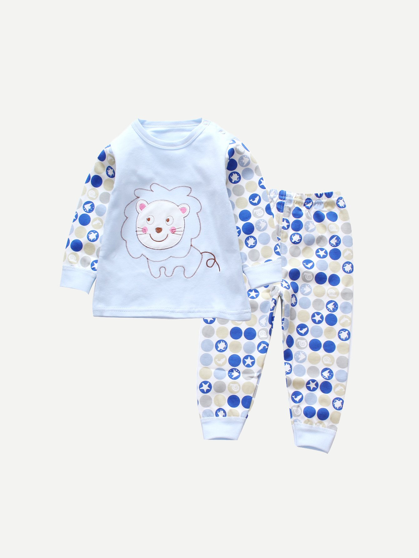 Boys Cartoon Pullover With Pants