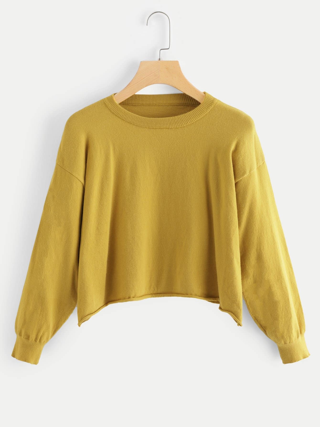 Solid Crop Jumper
