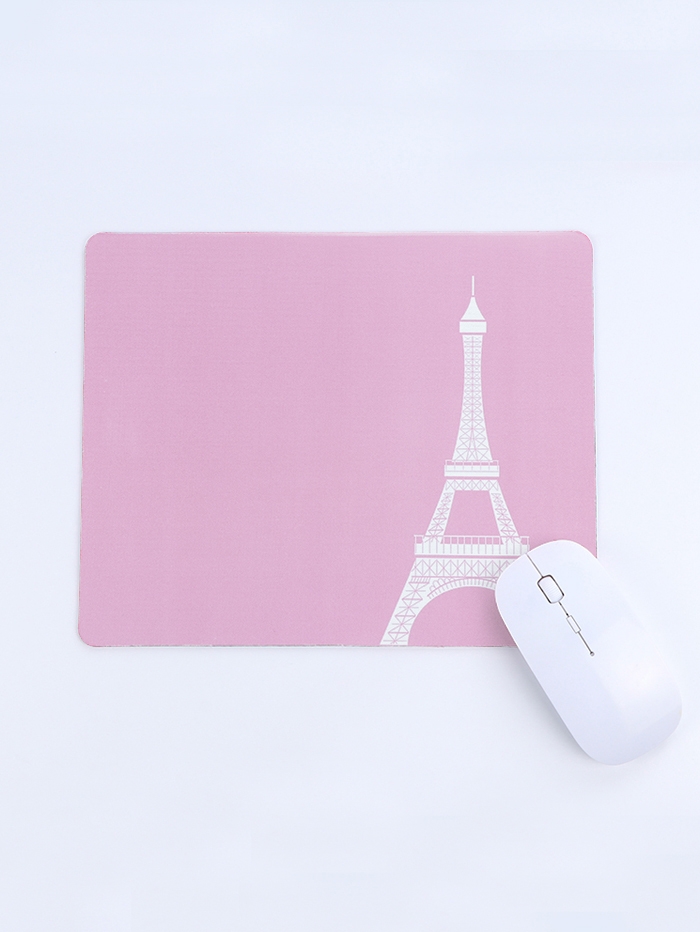 Прямоугольная Эйфелева башня Коврик для мыши