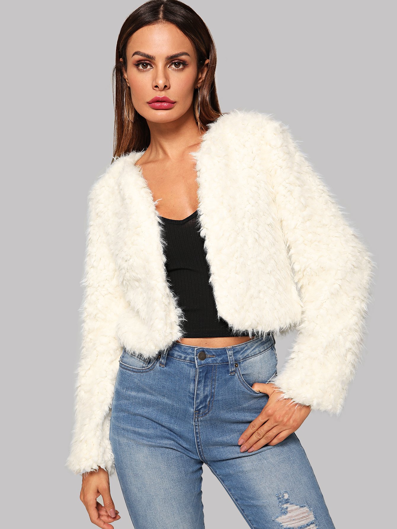 Комбинезон палаццо с пуговицами Пальто SheIn