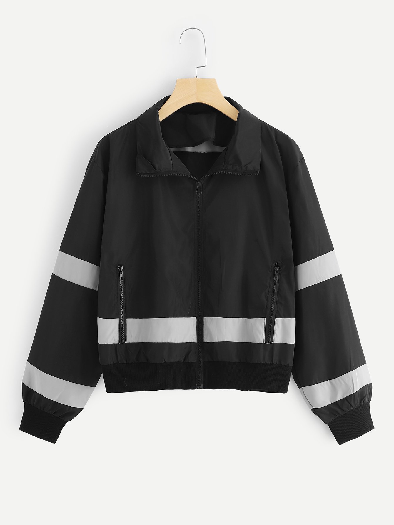 контрастная панель жакет