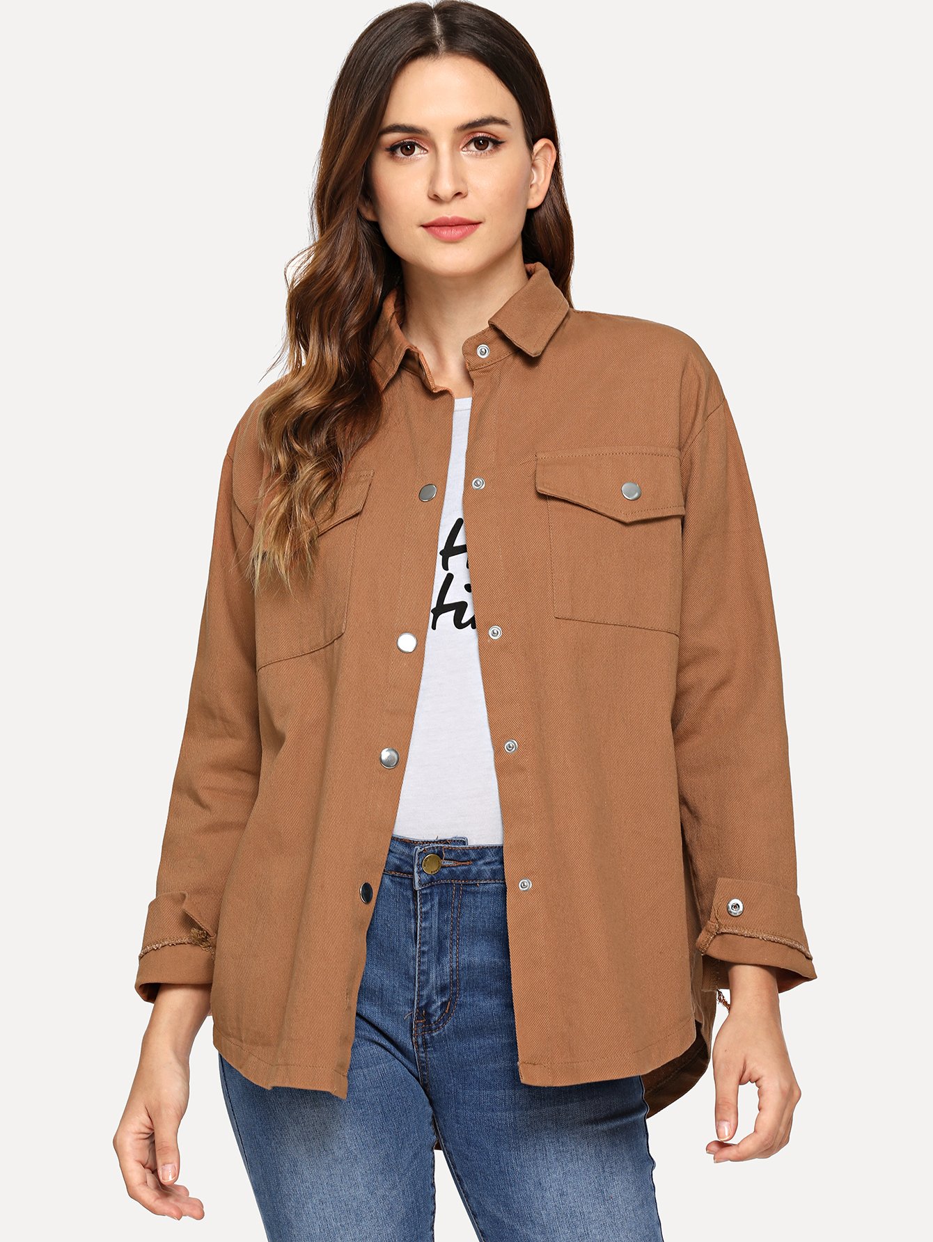 жакет с декоравными кармами