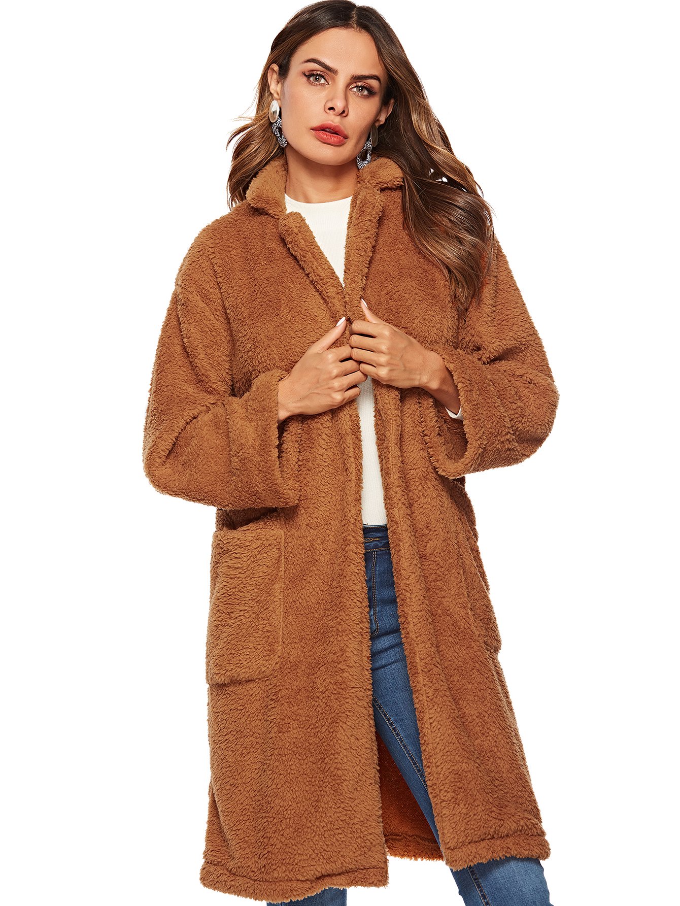 Змеиная кожа Пальто SheIn