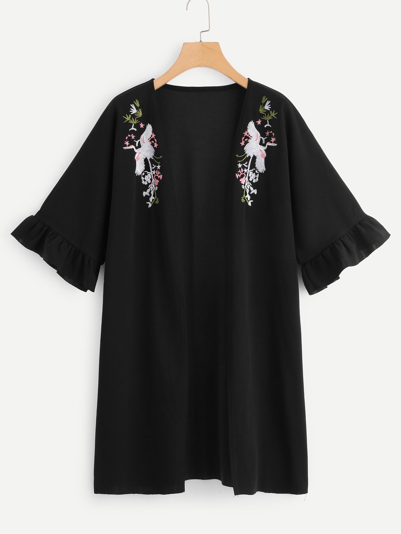 Легинсы с прозрачными панелями Пальто SheIn