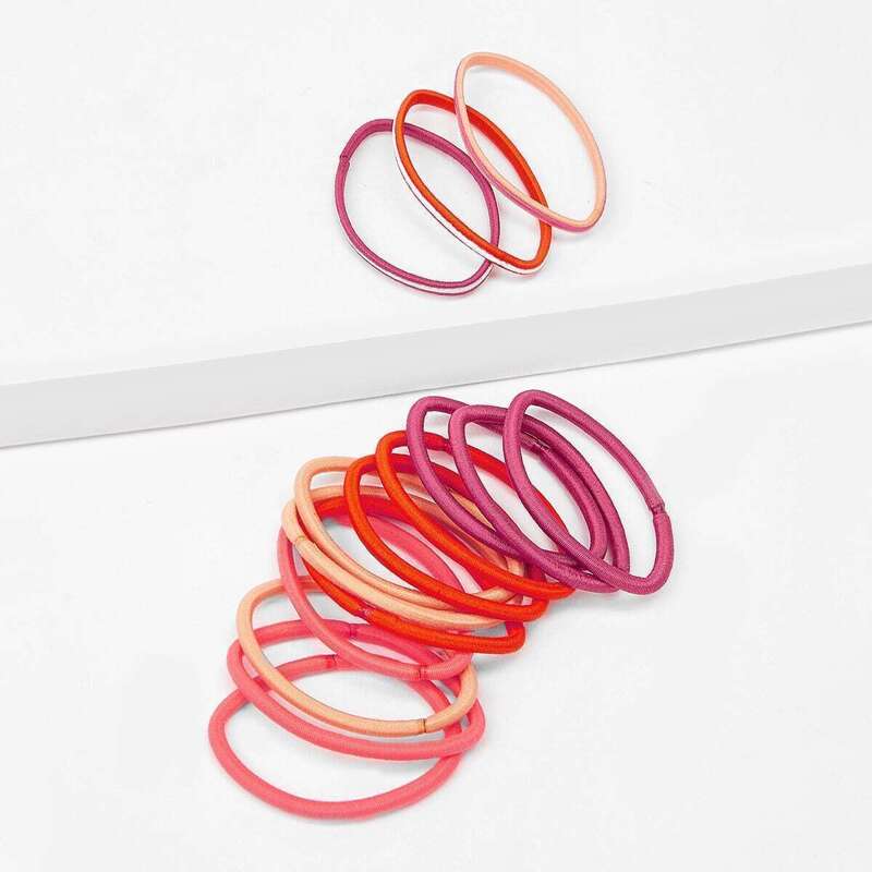 Elastic Hair Tie 15pcs, Multicolor 
Elastic Hair Tie 15pcs, Multicolor