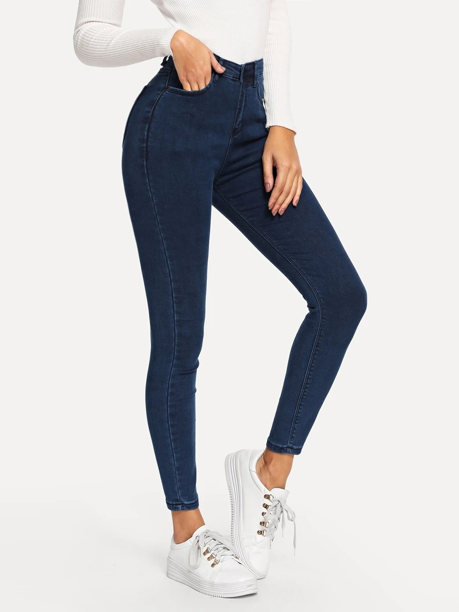 Flexra High-Rise High Stretch Ankle-Cut Skinny Jeans