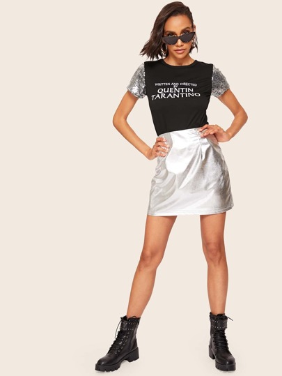футболка SheIn футболка SheIn