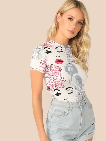 футболка SheIn футболка SheIn
