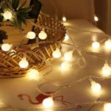 10pcs Ball Shaped Bulb String Light