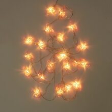10pcs Flamingo Shaped Bulb String Light 2M