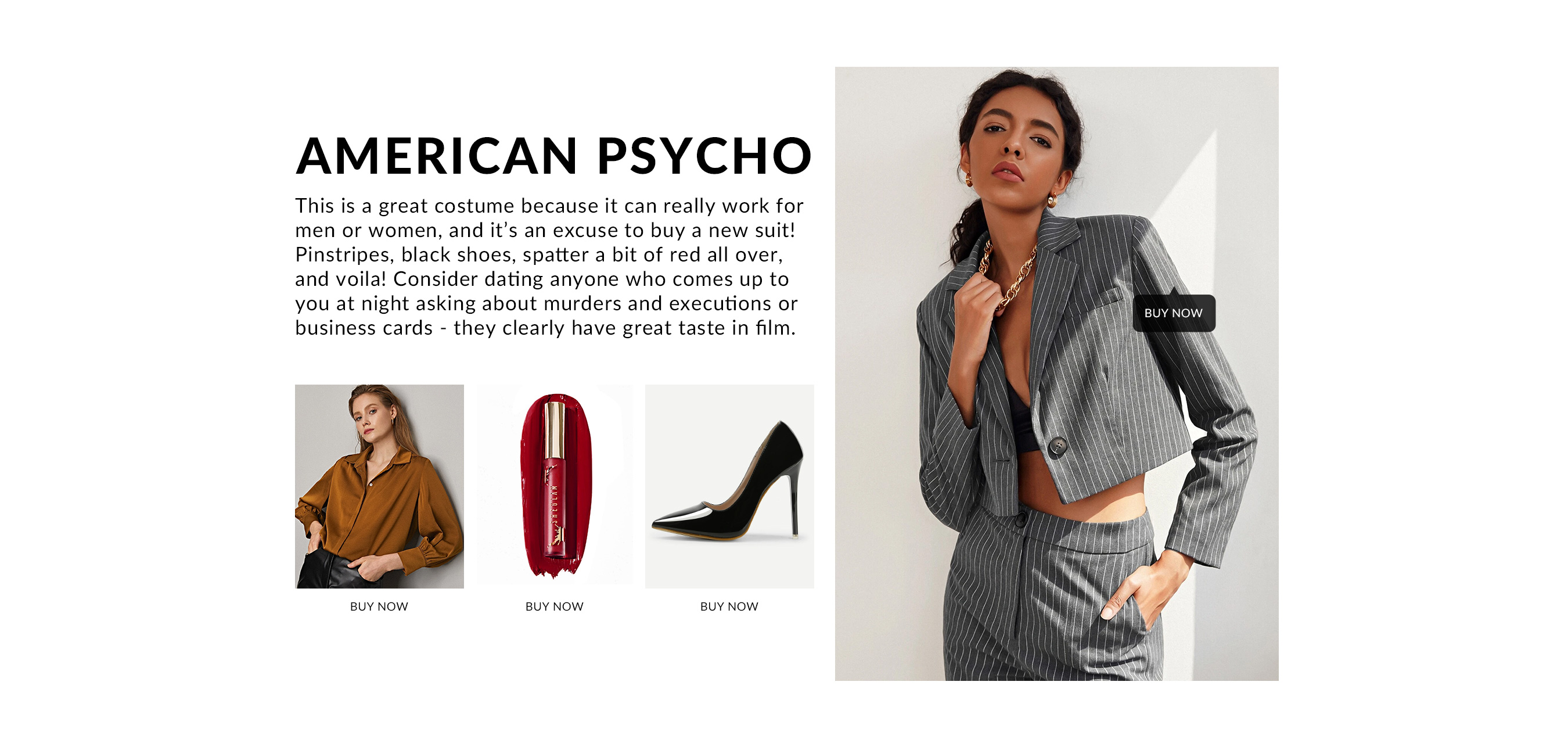 Halloween Costumes You Can Wear Year Round SHEIN Blog SHEIN USA