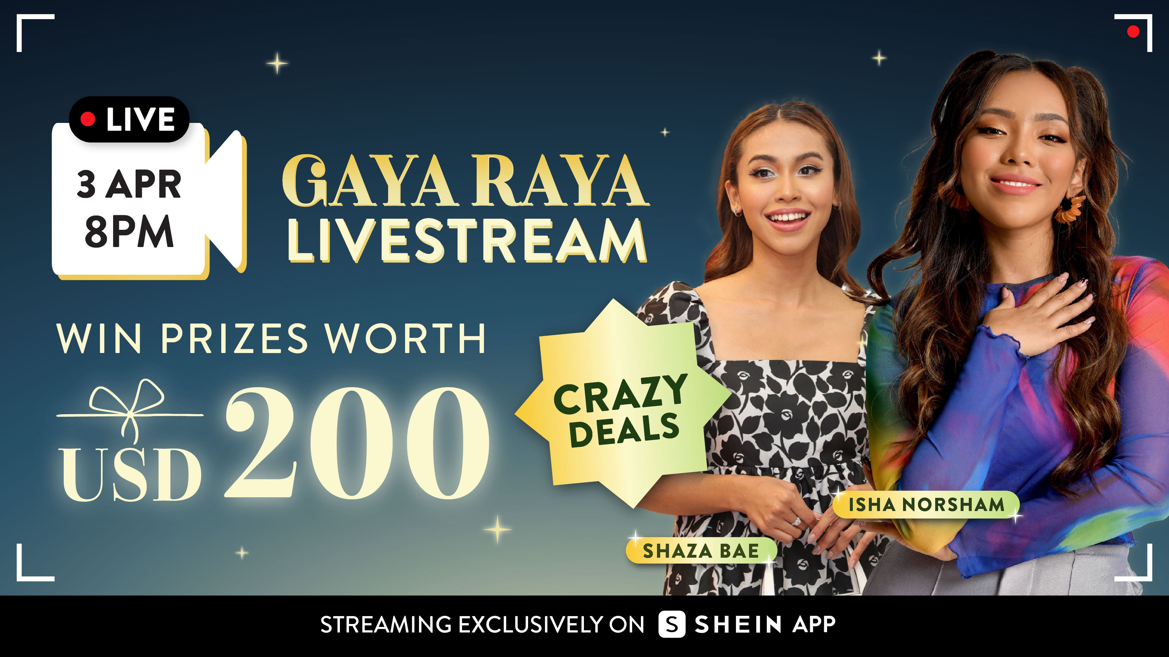 a SHEIN Live ¡Retransmitir y conseguir información exclusiva