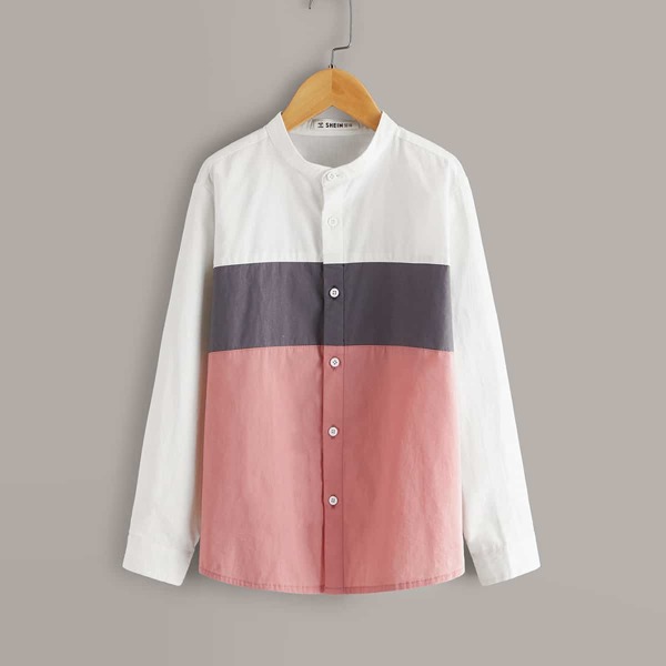 Boys Colorblock Shirt, Multicolor
Boys Colorblock Shirt, Multicolor