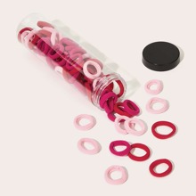 100pcs Simple Hair Tie