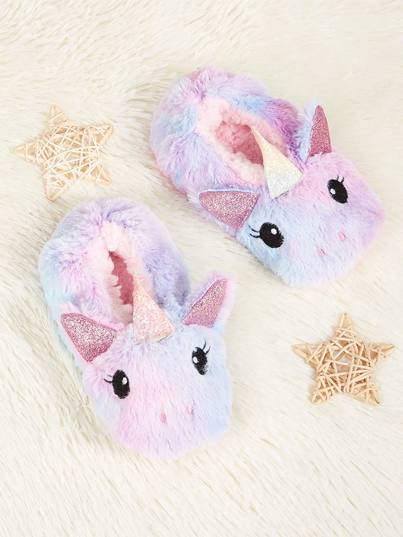 Шлепанцы в форме единорога для девочек