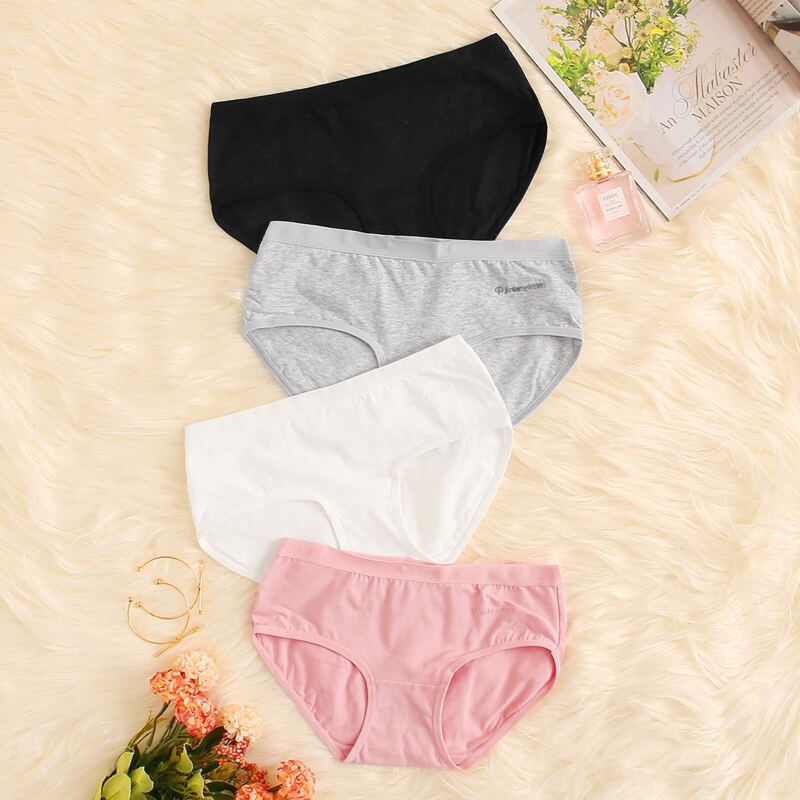 4pack Solid Panty Set, Multicolor 
4pack Solid Panty Set, Multicolor