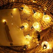 100pcs Globe Bulb Copper Wire String Light