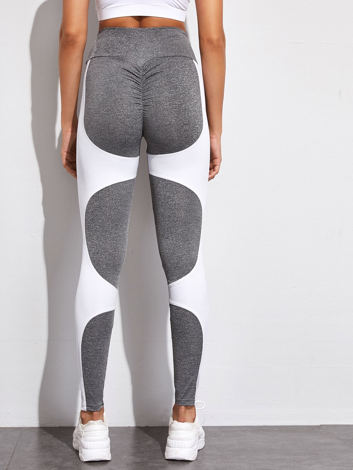 Two Tone Skinny Sports Leggings