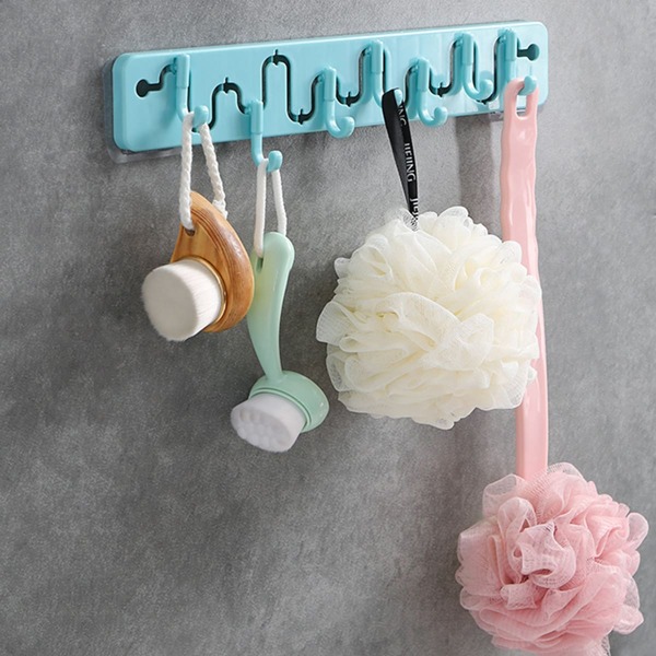 1pc Sliding Wall Mounted Hooks