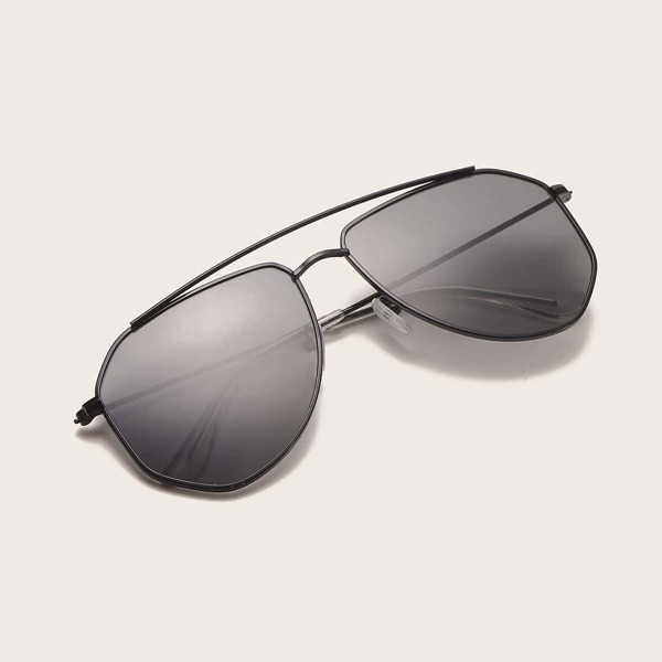 Мужские солнцезащитные очки-авиаторы, Чёрный
Мужские солнцезащитные очки-авиаторы, Чёрный