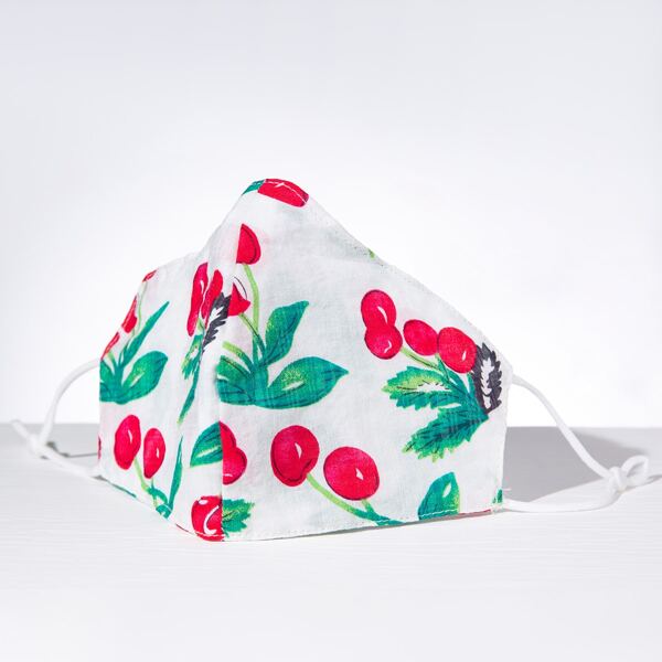 Маска для лица с вишневым узором, Многоцветный
Маска для лица с вишневым узором, Многоцветный