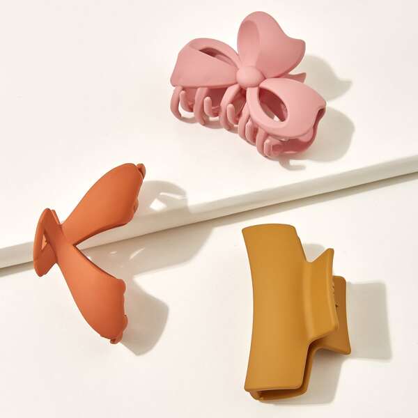 Коготь простых волос 3шт, Многоцветный 
Коготь простых волос 3шт, Многоцветный