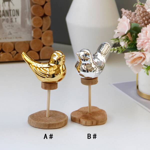 1pc Bird Shaped Decorative Object, Multicolor 
1pc Bird Shaped Decorative Object, Multicolor