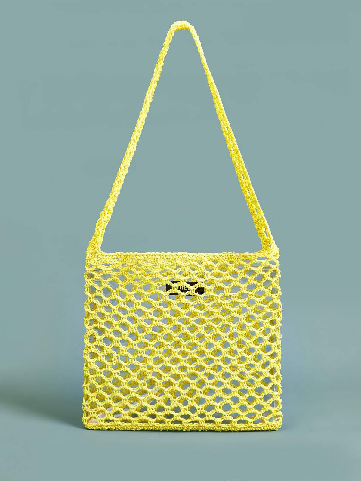 Crochet Hollow Out Tote Bag