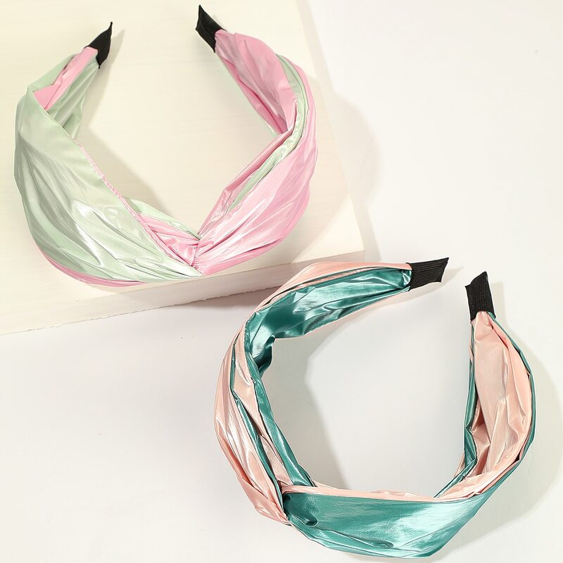 2pcs Cross Decor Hair Hoop, Multicolor 
2pcs Cross Decor Hair Hoop, Multicolor