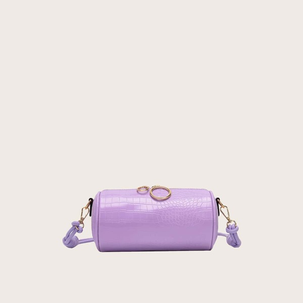 Рельефная сумка через плечо, Пурпурный
Рельефная сумка через плечо, Пурпурный